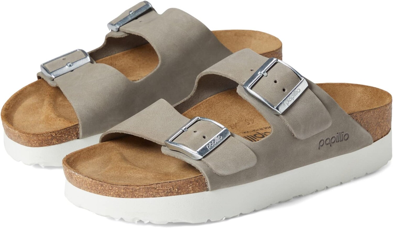 Сандалии на плоской подошве Papillio by Birkenstock Arizona Platform Sandal Birkenstock, цвет Dove Gray Nubuck
Сандалии на плоской подошве Papillio by Birkenstock Arizona Platform Sandal Birkenstock, цвет Dove Gray Nubuck
