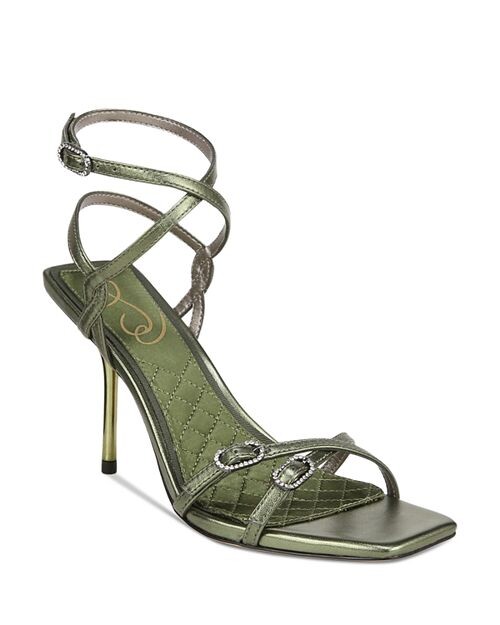 Женские босоножки на высоком каблуке с пряжкой Trevin и кристаллами Sam Edelman, цвет Green
Женские босоножки на высоком каблуке с пряжкой Trevin и кристаллами Sam Edelman, цвет Green
