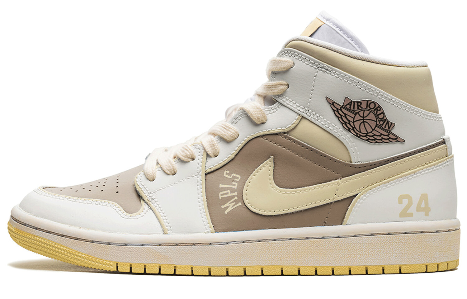 Кроссовки Air Jordan 1 Vintage Basketball Shoes Women's Mid-top Tan/White, белый
Кроссовки Air Jordan 1 Vintage Basketball Shoes Women's Mid-top Tan/White, белый