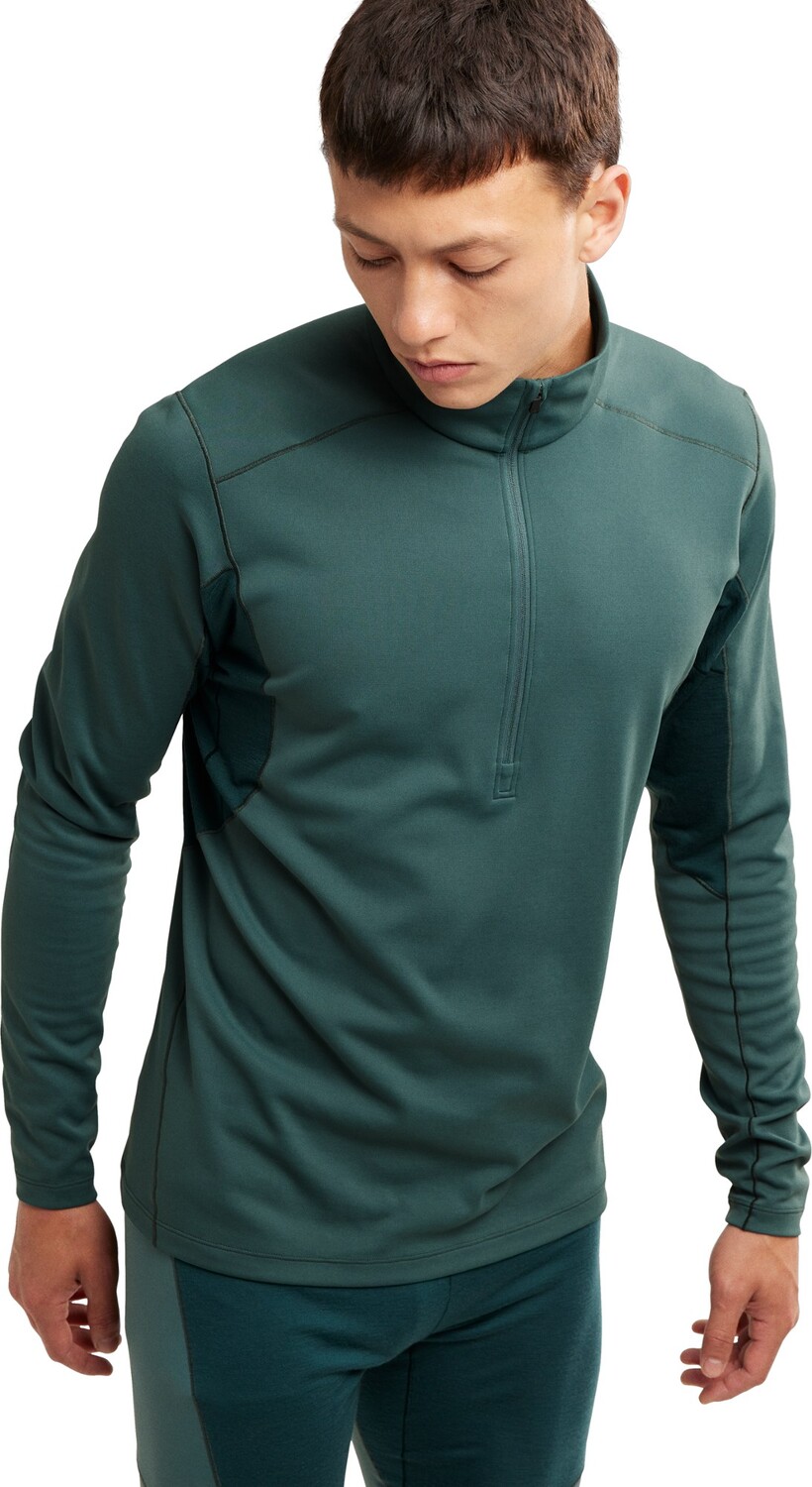 Базовый слой с молнией до половины длины Rho Hybrid — мужской Arc'teryx, зеленый
Базовый слой с молнией до половины длины Rho Hybrid — мужской Arc'teryx, зеленый