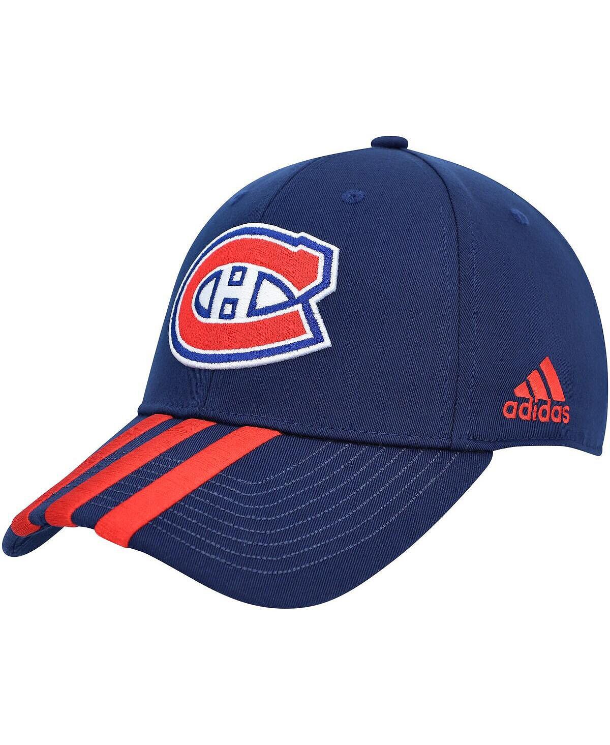 Мужская темно-синяя регулируемая кепка в раздевалке Montreal Canadiens с тремя полосками adidas
Мужская темно-синяя регулируемая кепка в раздевалке Montreal Canadiens с тремя полосками adidas
