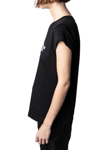 Футболка скинни Amour Toujours Zadig&Voltaire, черный 
Футболка скинни Amour Toujours Zadig&Voltaire, черный