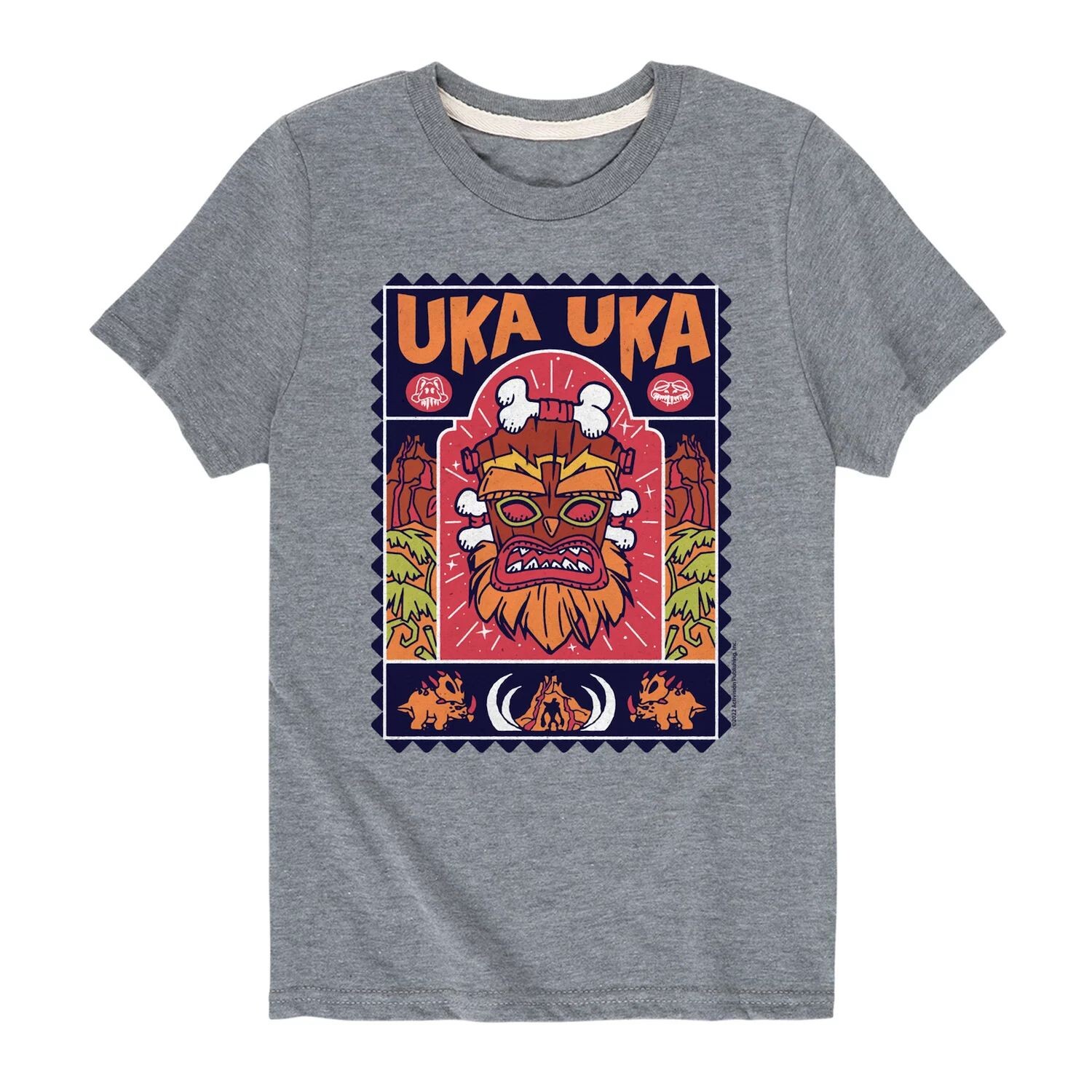 Футболка с рисунком Crash Bandicoot Uka Uka для мальчиков 8–20 лет Licensed Character, серый
Футболка с рисунком Crash Bandicoot Uka Uka для мальчиков 8–20 лет Licensed Character, серый