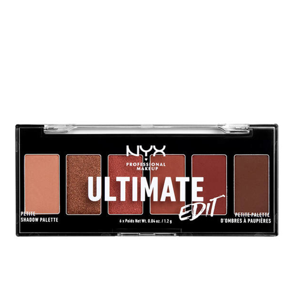 Тени для век Ultimate edit petite shadow palette Nyx professional make up, 6 х 1,2 г, warm neutrals
Тени для век Ultimate edit petite shadow palette Nyx professional make up, 6 х 1,2 г, warm neutrals