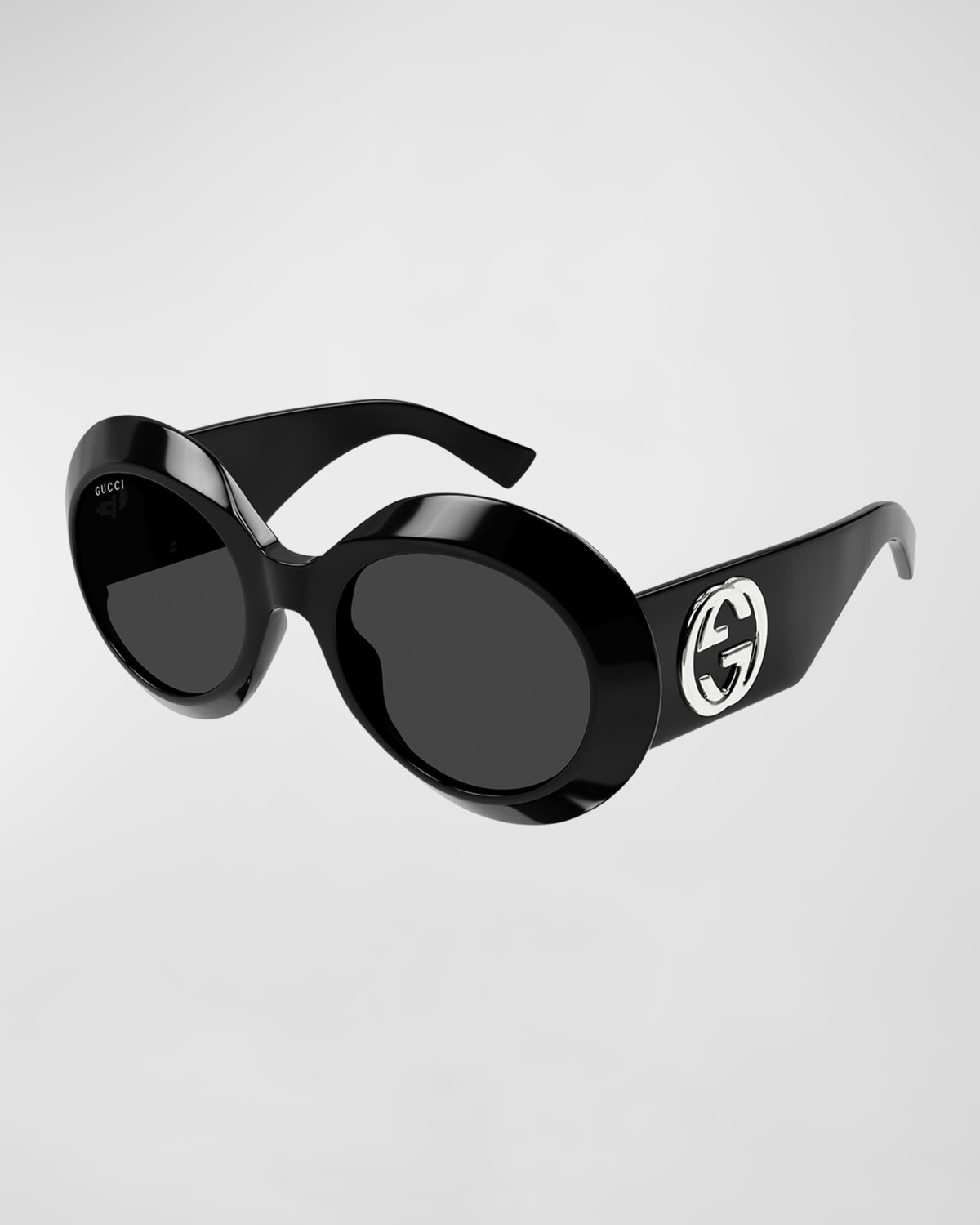 Круглые солнцезащитные очки из ацетата со скошенной кромкой Gucci, цвет Shiny Solid Black
Круглые солнцезащитные очки из ацетата со скошенной кромкой Gucci, цвет Shiny Solid Black