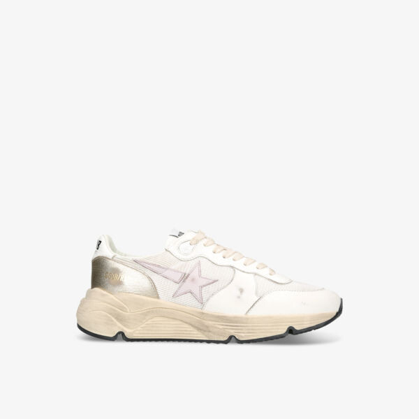 Кроссовки с логотипом Running Sole 11700 из кожи и низким верхом Golden Goose, белый
Кроссовки с логотипом Running Sole 11700 из кожи и низким верхом Golden Goose, белый