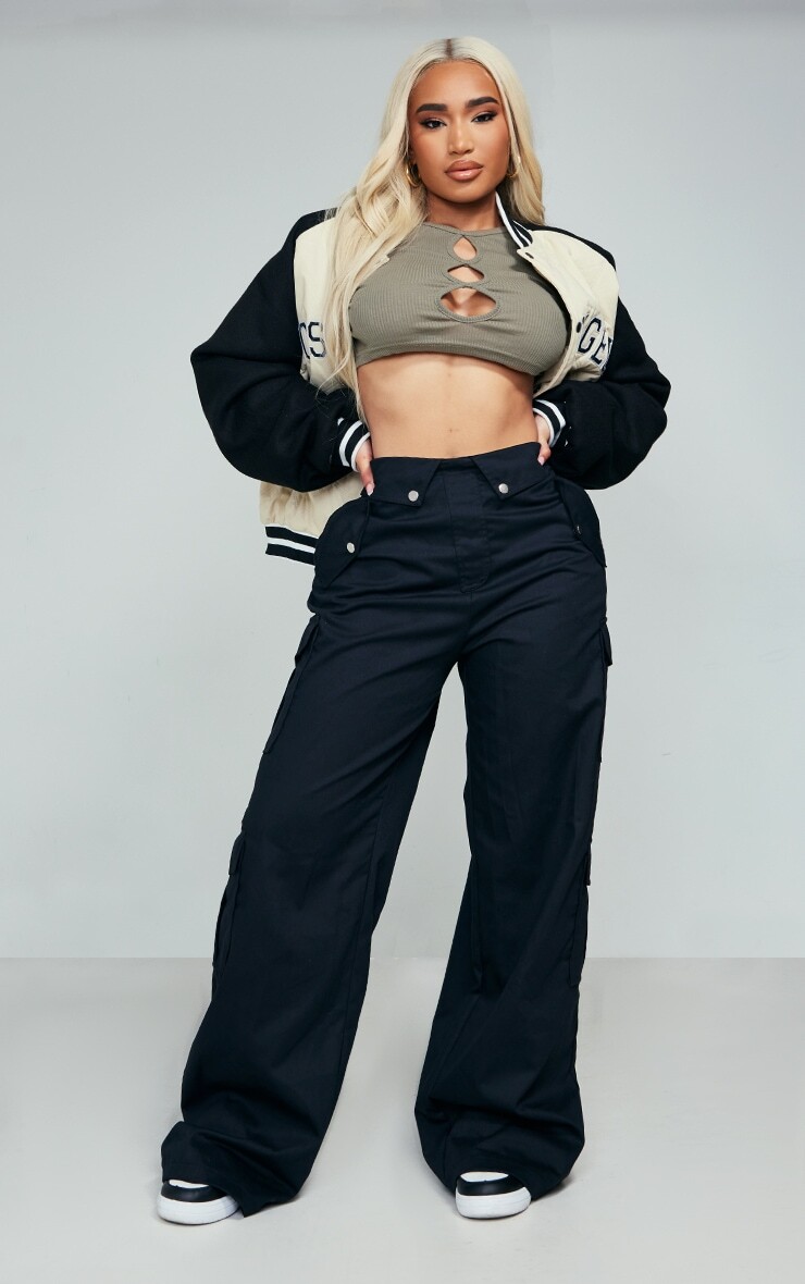PrettyLittleThing Черные брюки-карго с карманами и поясом на поясе, Черный, PrettyLittleThing Черные брюки-карго с карманами и поясом на поясе
PrettyLittleThing Черные брюки-карго с карманами и поясом на поясе, Черный, PrettyLittleThing Черные брюки-карго с карманами и поясом на поясе