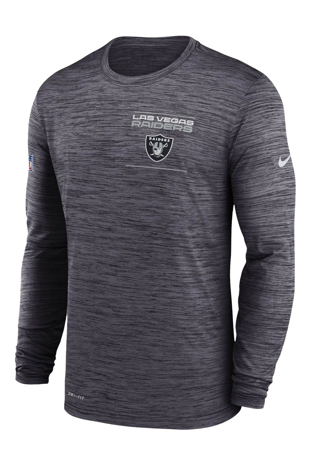 Футболка Nike с длинными рукавами Fanatics Las Vegas Raiders Velocity Nike, серый
Футболка Nike с длинными рукавами Fanatics Las Vegas Raiders Velocity Nike, серый