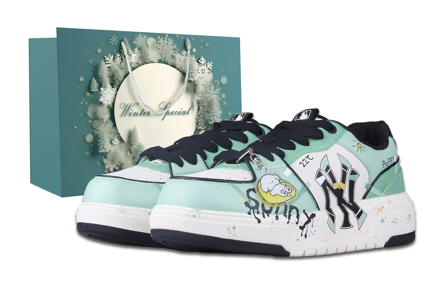 Кроссовки MLB Chunky Liner Skateboarding Shoes Unisex Low-top Off-white, светло-зеленый
Кроссовки MLB Chunky Liner Skateboarding Shoes Unisex Low-top Off-white, светло-зеленый