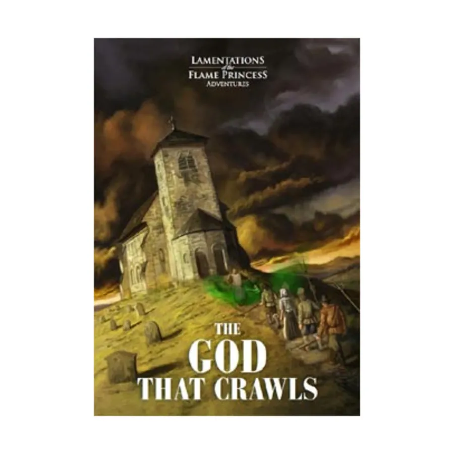 God that Crawls, Lamentations of the Flame Princess and Other OSR Compatible Adventures, мягкая обложка
God that Crawls, Lamentations of the Flame Princess and Other OSR Compatible Adventures, мягкая обложка