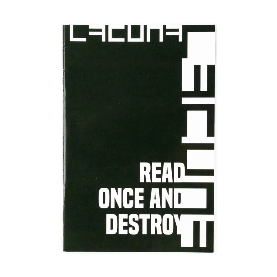 Lacuna - Read once and Destroy, Role Playing Games (Memento Mori Theatricks), мягкая обложка
Lacuna - Read once and Destroy, Role Playing Games (Memento Mori Theatricks), мягкая обложка
