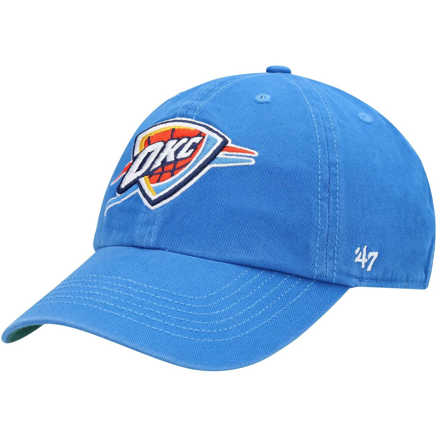 Мужская приталенная шляпа из франшизы '47 Oklahoma City Thunder Team синего цвета
Мужская приталенная шляпа из франшизы '47 Oklahoma City Thunder Team синего цвета