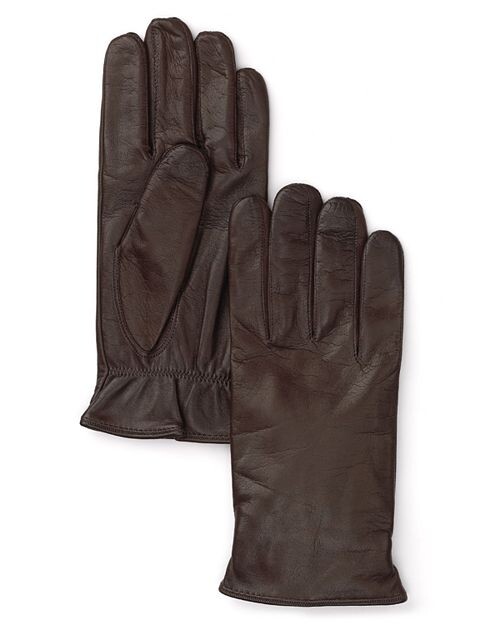 Кожаные перчатки на кашемировой подкладке The Men's Store at Bloomingdale's, цвет Brown
Кожаные перчатки на кашемировой подкладке The Men's Store at Bloomingdale's, цвет Brown