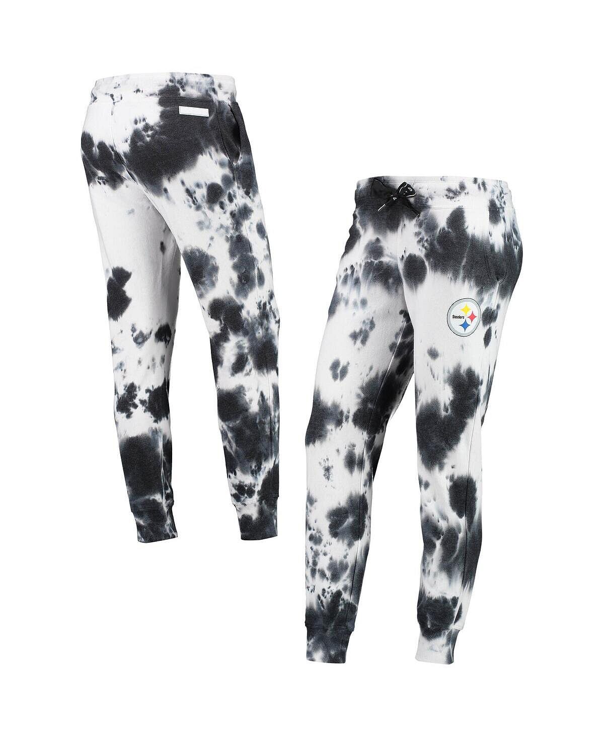 Женские бело-черные брюки-джоггеры Pittsburgh Steelers Melody с принтом тай-дай DKNY
Женские бело-черные брюки-джоггеры Pittsburgh Steelers Melody с принтом тай-дай DKNY