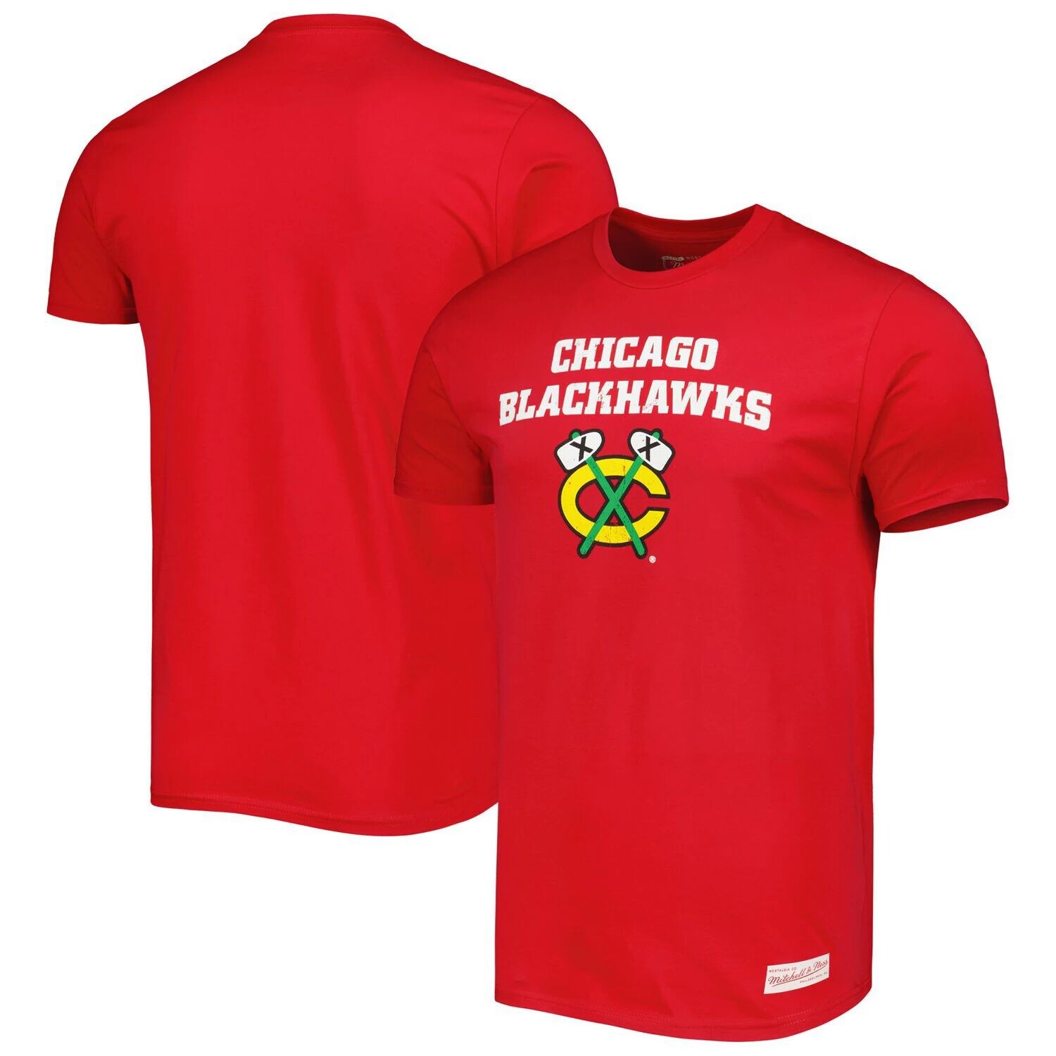 Мужская красная футболка с винтажным логотипом Mitchell & Ness Chicago Blackhawks
Мужская красная футболка с винтажным логотипом Mitchell & Ness Chicago Blackhawks