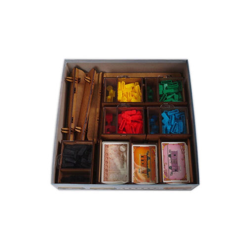 Коробка для хранения настольных игр E-Raptor Insert: Ticket To Ride Europe e-Raptor
Коробка для хранения настольных игр E-Raptor Insert: Ticket To Ride Europe e-Raptor