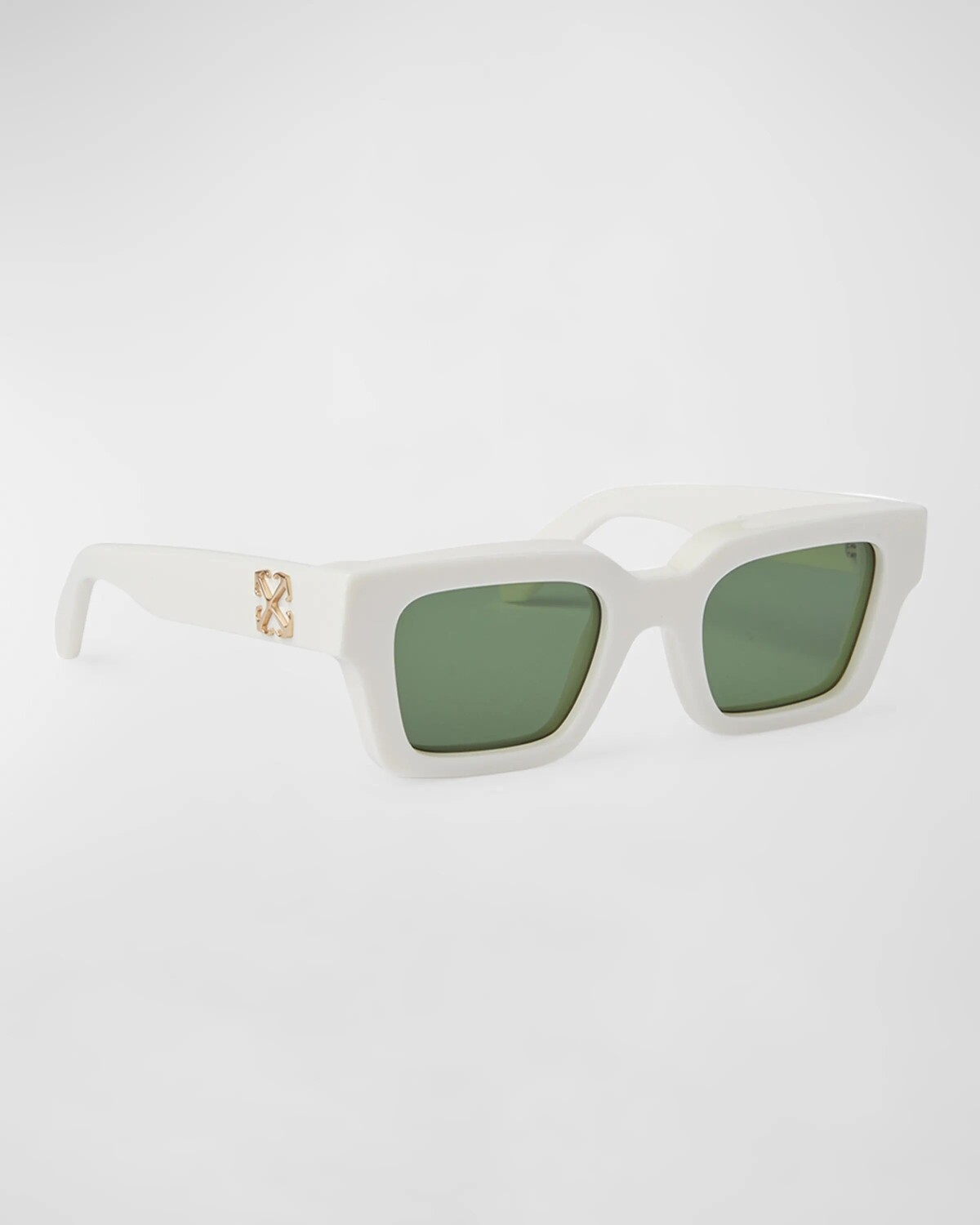 Солнцезащитные очки Virgil из ацетата квадратной формы Off-White, цвет White/Green
Солнцезащитные очки Virgil из ацетата квадратной формы Off-White, цвет White/Green