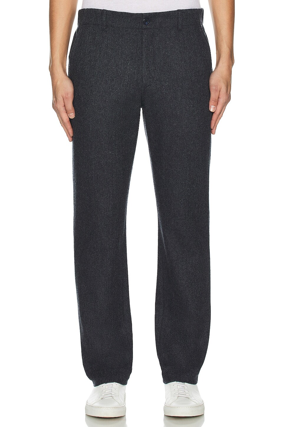 Брюки Vince Wool Flannel Herringbone Trouser, цвет Coastal & Medium Heather Grey
Брюки Vince Wool Flannel Herringbone Trouser, цвет Coastal & Medium Heather Grey