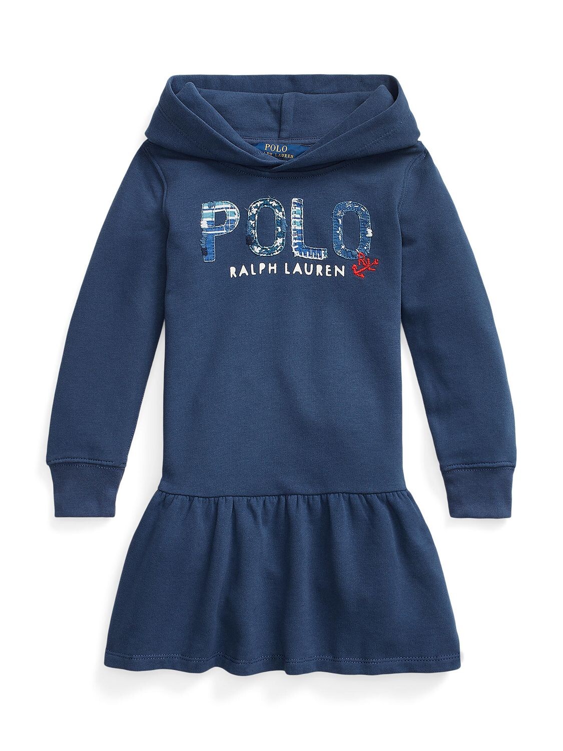 Детское платье-джемпер с аппликацией и логотипом Ralph Lauren, темно-синий в деревенском стиле
Детское платье-джемпер с аппликацией и логотипом Ralph Lauren, темно-синий в деревенском стиле
