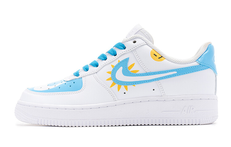 Кроссовки для скейтбординга Air Force 1 женские с низким верхом, белые/королевские синие Nike
Кроссовки для скейтбординга Air Force 1 женские с низким верхом, белые/королевские синие Nike