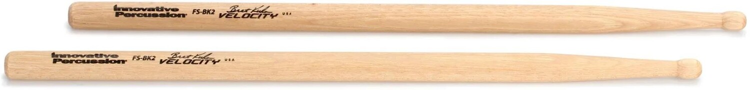 Инновационные маршевые барабанные палочки серии Percussion FS-BK2 Field — модель Брета Куна № 2 «Velocity» — гикори — овальная бусина
Инновационные маршевые барабанные палочки серии Percussion FS-BK2 Field — модель Брета Куна № 2 «Velocity» — гикори — овальная бусина