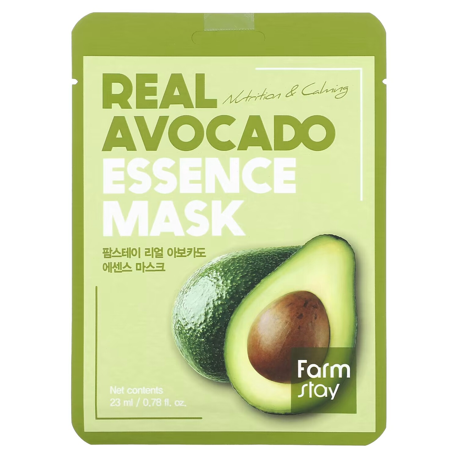 Farmstay Real Avocado Essence Beauty Mask, 1 тканевая маска, 0,78 жидк. унции (23 мл)
Farmstay Real Avocado Essence Beauty Mask, 1 тканевая маска, 0,78 жидк. унции (23 мл)