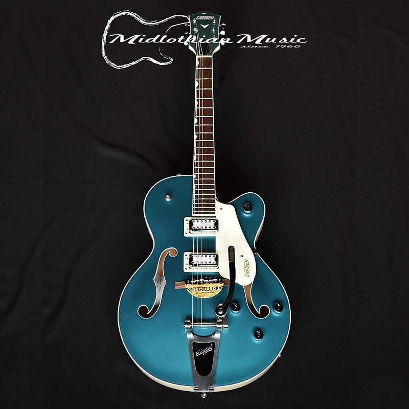 Электрогитара Gretsch G5410T Limited Edition Electromatic Tri-Five Hollowbody Electric Guitar w/Bigsby
Электрогитара Gretsch G5410T Limited Edition Electromatic Tri-Five Hollowbody Electric Guitar w/Bigsby