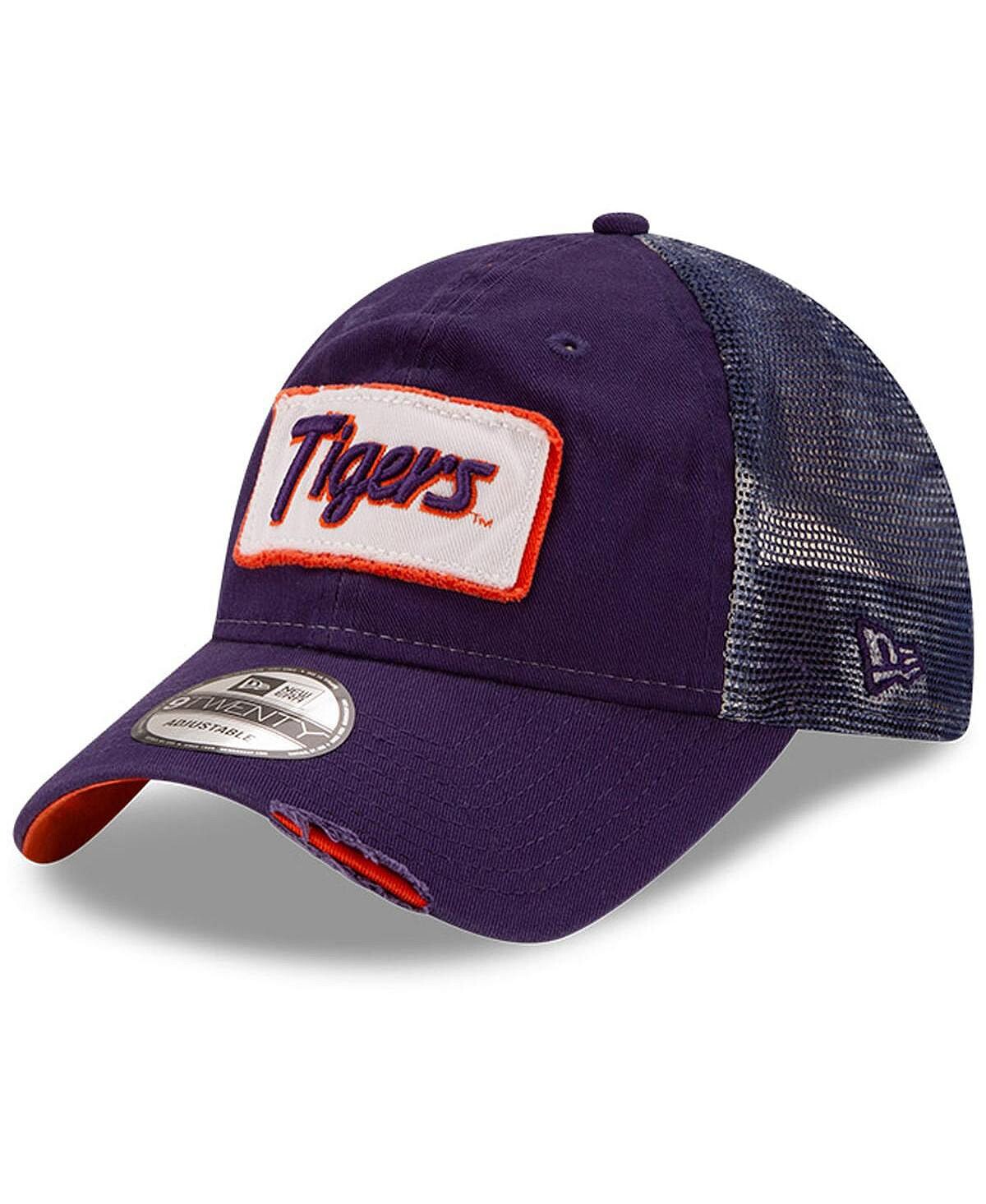 Мужская фиолетовая регулируемая шляпа Clemson Tigers с потертостями 9Twenty Trucker New Era
Мужская фиолетовая регулируемая шляпа Clemson Tigers с потертостями 9Twenty Trucker New Era