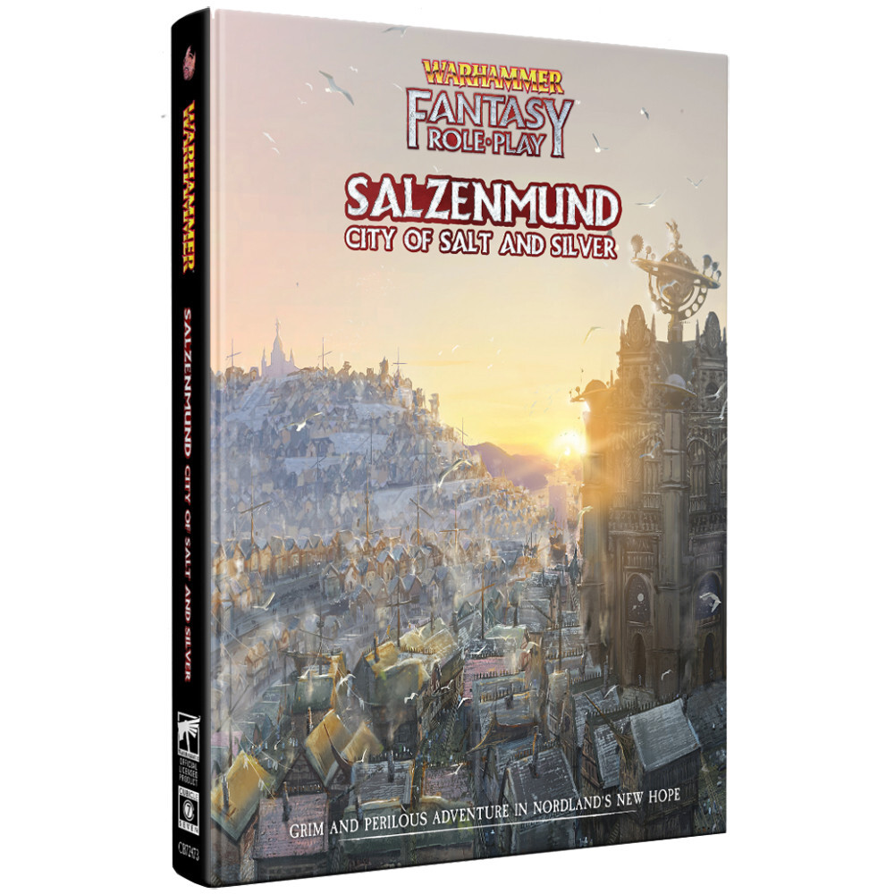 Ролевая игра Cubicle 7 Warhammer Fantasy 4E: Salzenmund, City of Salt & Silver
Ролевая игра Cubicle 7 Warhammer Fantasy 4E: Salzenmund, City of Salt & Silver
