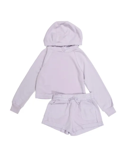 Толстовка с капюшоном для больших девочек и шортами 90 Degree By Reflex, цвет Orchid Petal
Толстовка с капюшоном для больших девочек и шортами 90 Degree By Reflex, цвет Orchid Petal