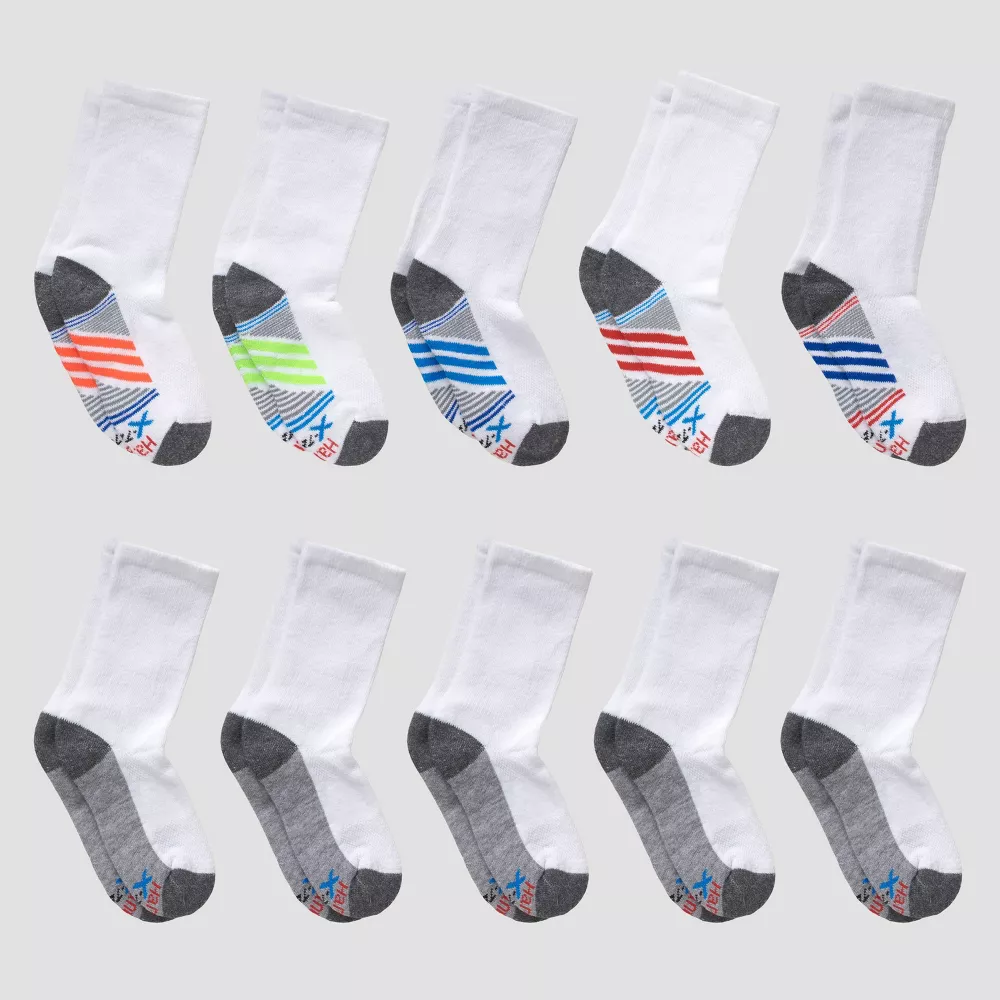 Носки Hanes Boys' Premium Crew Athletic, 10 пар Hanes Premium, цвет White
Носки Hanes Boys' Premium Crew Athletic, 10 пар Hanes Premium, цвет White