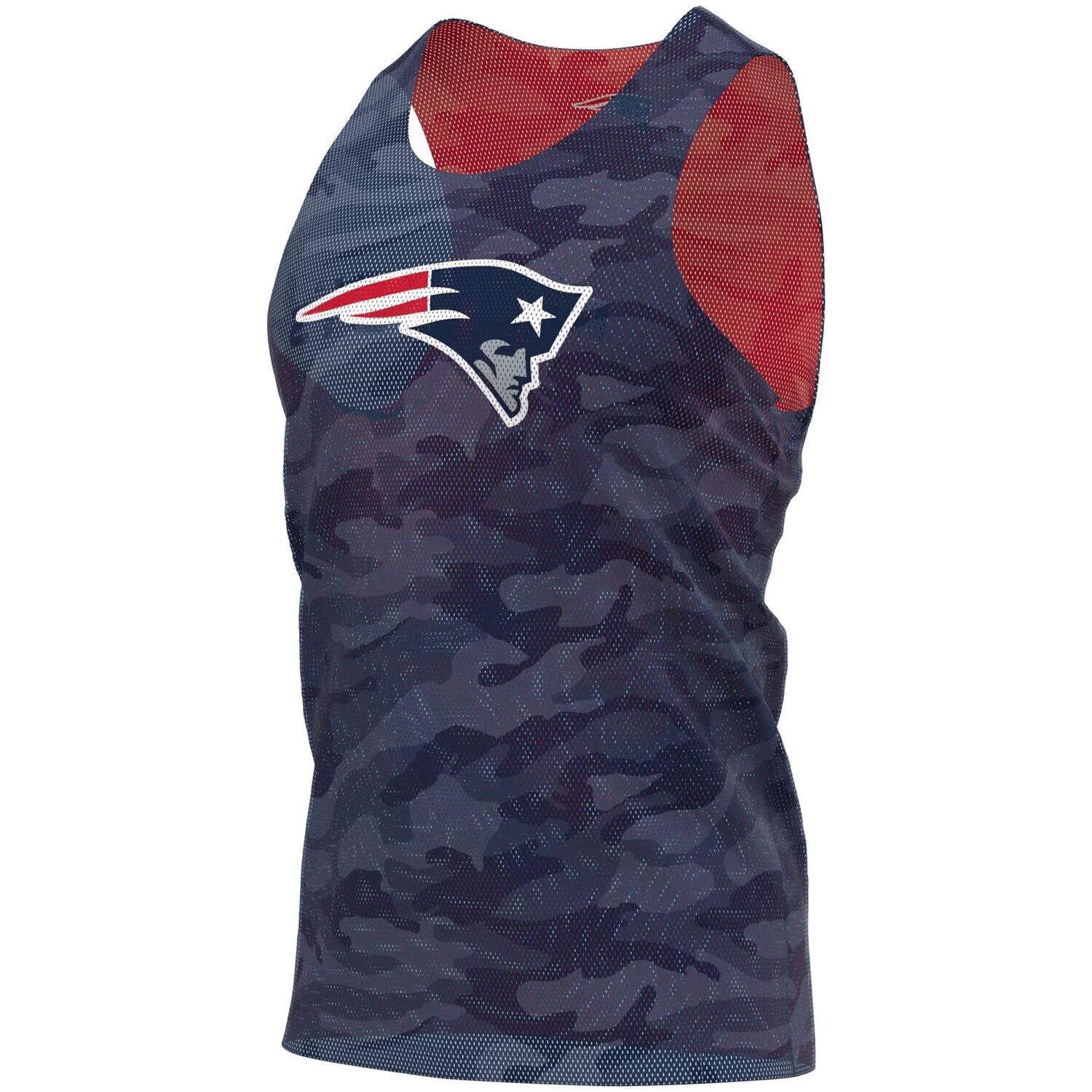 Мужская двусторонняя сетчатая майка FOCO темно-красного цвета New England Patriots
Мужская двусторонняя сетчатая майка FOCO темно-красного цвета New England Patriots