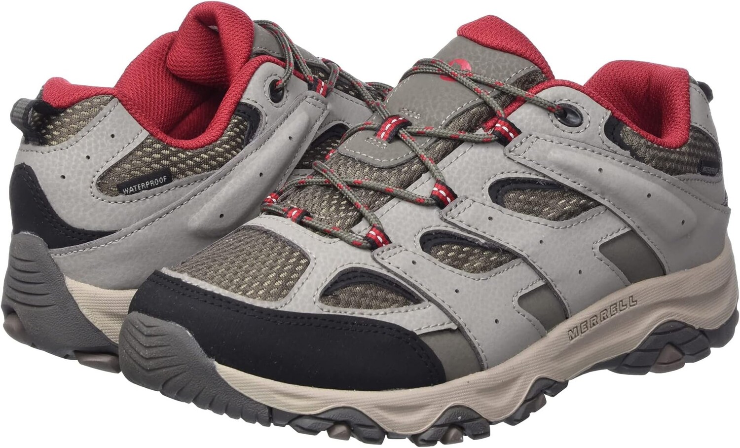Походная обувь водонепроницаемая Moab 3 Low Waterproof Merrell, цвет Boulder/Red
Походная обувь водонепроницаемая Moab 3 Low Waterproof Merrell, цвет Boulder/Red