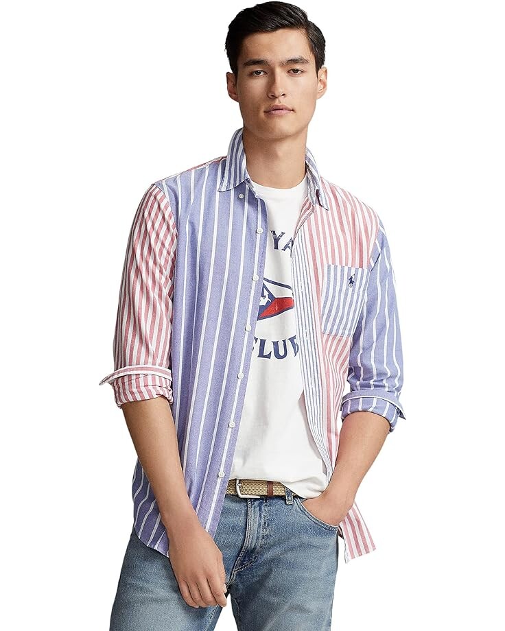 Рубашка Polo Ralph Lauren Classic Fit Striped Oxford Fun Shirt, цвет RWB Funshirt
Рубашка Polo Ralph Lauren Classic Fit Striped Oxford Fun Shirt, цвет RWB Funshirt