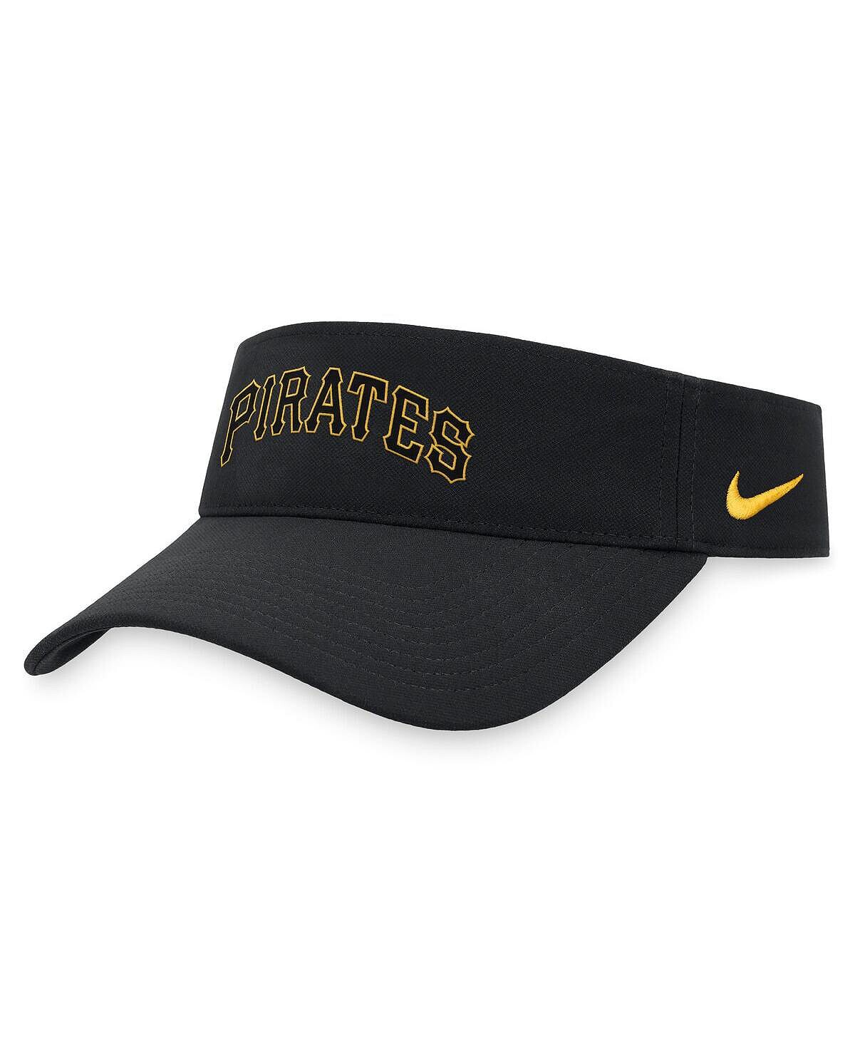 Мужской черный регулируемый козырек Pittsburgh Pirates с надписью Performance Performance Nike
Мужской черный регулируемый козырек Pittsburgh Pirates с надписью Performance Performance Nike
