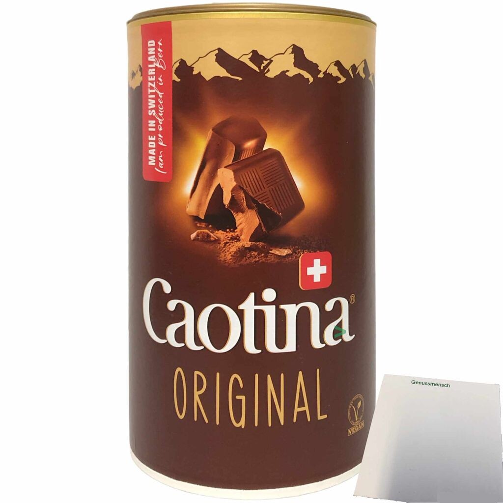 Caotina Original какао-порошок для напитка из настоящего швейцарского шоколада (банка 500 г) + блок us USY
Caotina Original какао-порошок для напитка из настоящего швейцарского шоколада (банка 500 г) + блок us USY