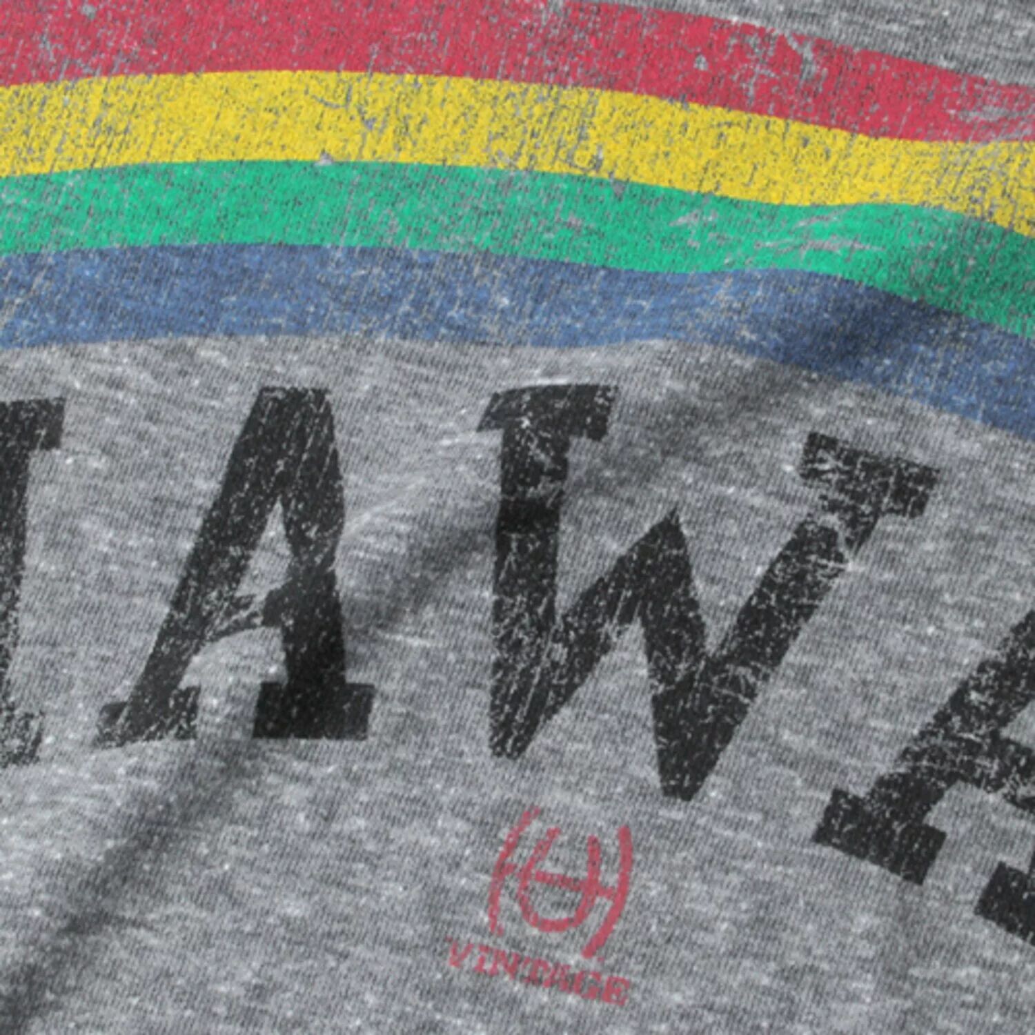 Мужская оригинальная ретро брендовая футболка Heather Grey Hawaii Warriors Vintage Rainbow Tri-Blend
Мужская оригинальная ретро брендовая футболка Heather Grey Hawaii Warriors Vintage Rainbow Tri-Blend