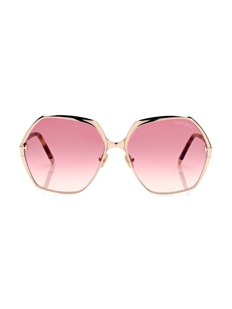 Солнцезащитные очки Fonda 60MM с геометрическим рисунком Tom Ford, цвет Rose Gold
Солнцезащитные очки Fonda 60MM с геометрическим рисунком Tom Ford, цвет Rose Gold