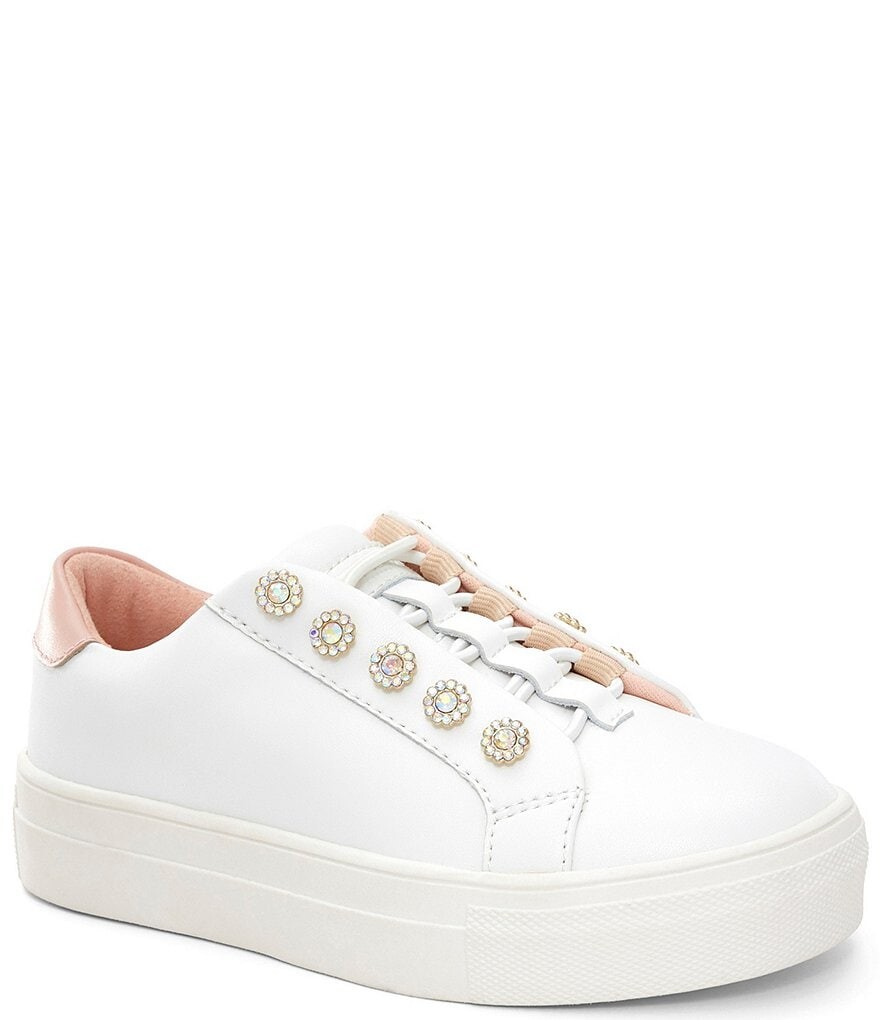Кожаные кроссовки Kurt Geiger London Mini Liviah со стразами и аппликацией для девочек (молодежная), белый
Кожаные кроссовки Kurt Geiger London Mini Liviah со стразами и аппликацией для девочек (молодежная), белый