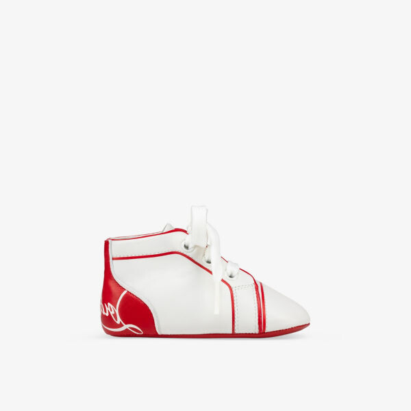 Кожаные высокие туфли для кроватки Baby Funnytopi с логотипом 6–12 месяцев Christian Louboutin, цвет bianco
Кожаные высокие туфли для кроватки Baby Funnytopi с логотипом 6–12 месяцев Christian Louboutin, цвет bianco