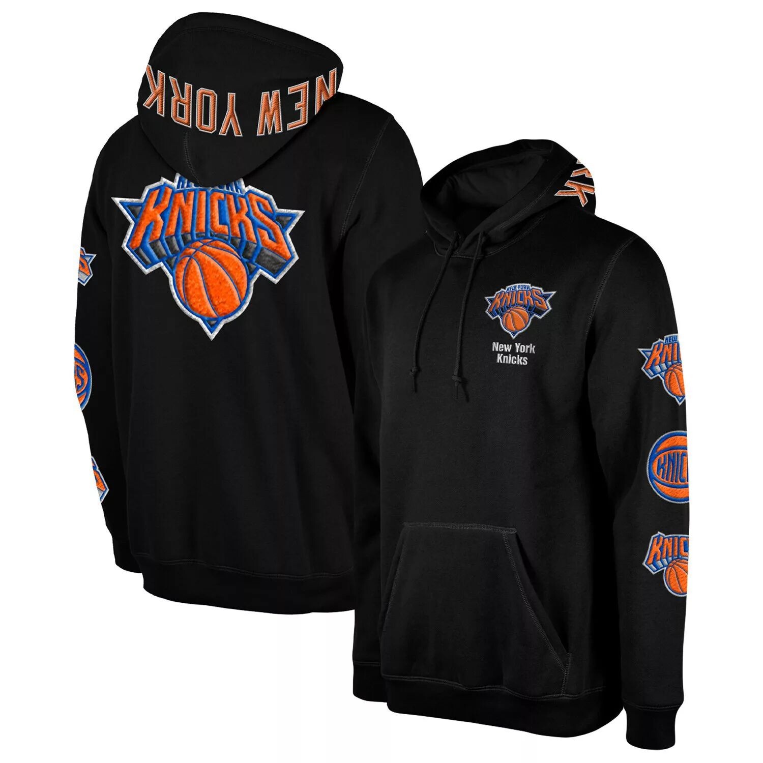 Мужской черный пуловер с капюшоном New Era New York Knicks 2022/23 City Edition Elite Pack
Мужской черный пуловер с капюшоном New Era New York Knicks 2022/23 City Edition Elite Pack