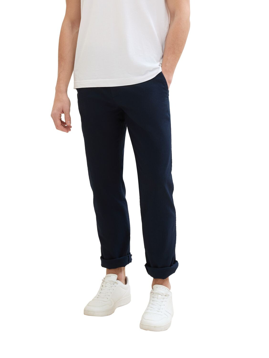 Тканевые брюки Tom Tailor Stoff/Chino REGULAR COTTON LINEN regular/straight, синий
Тканевые брюки Tom Tailor Stoff/Chino REGULAR COTTON LINEN regular/straight, синий