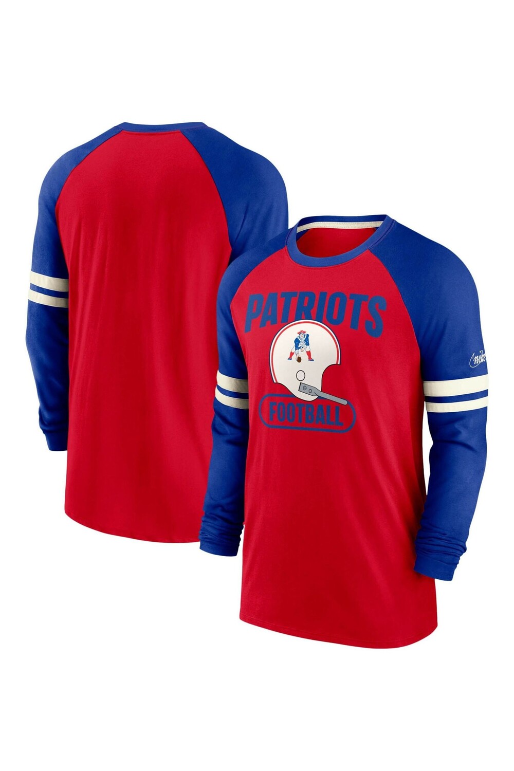Хлопковая футболка Fanatics New England Patriots Dri-Fit с рукавами реглан Nike Nike, красный
Хлопковая футболка Fanatics New England Patriots Dri-Fit с рукавами реглан Nike Nike, красный