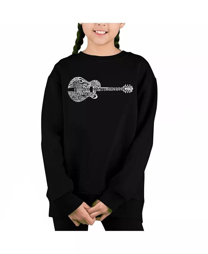 Country Guitar — толстовка с круглым вырезом Big Girl's Word Art La Pop Art, синий
Country Guitar — толстовка с круглым вырезом Big Girl's Word Art La Pop Art, синий
