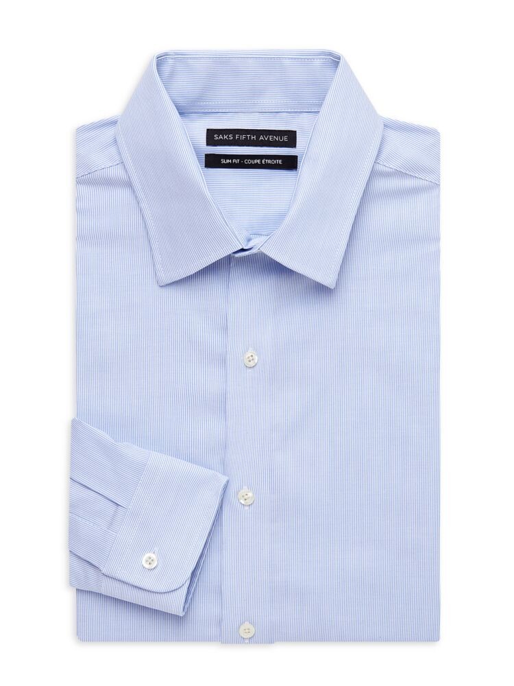 Классическая рубашка узкого кроя в тонкую полоску Saks Fifth Avenue, цвет Light Blue
Классическая рубашка узкого кроя в тонкую полоску Saks Fifth Avenue, цвет Light Blue