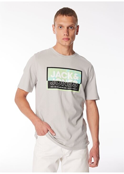 Серая мужская футболка с круглым вырезом JCOLOGAN SUMMER PRINT TEE CREW NECK Jack & Jones, серый
Серая мужская футболка с круглым вырезом JCOLOGAN SUMMER PRINT TEE CREW NECK Jack & Jones, серый