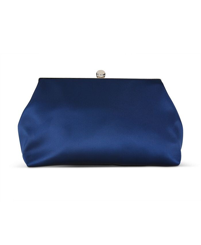 Женский атласный клатч-клатч Camilla Jewel Badgley Mischka, синий 
Женский атласный клатч-клатч Camilla Jewel Badgley Mischka, синий