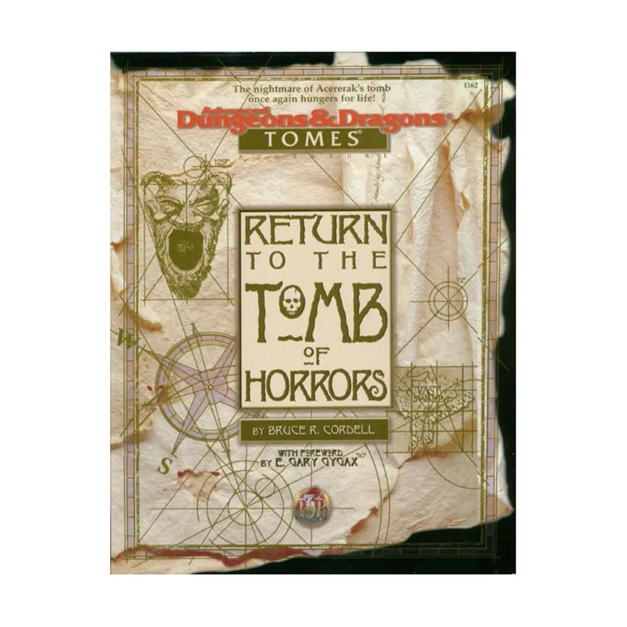 Бокс-сет Return to the Tomb of Horrors, Advanced Dungeons & Dragons (2nd Edition) - Box Sets
Бокс-сет Return to the Tomb of Horrors, Advanced Dungeons & Dragons (2nd Edition) - Box Sets