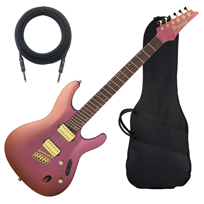 Электрогитара Ibanez SML721 Multi Scale Electric Guitar - Rose Gold Chameleon BONUS PAK
Электрогитара Ibanez SML721 Multi Scale Electric Guitar - Rose Gold Chameleon BONUS PAK