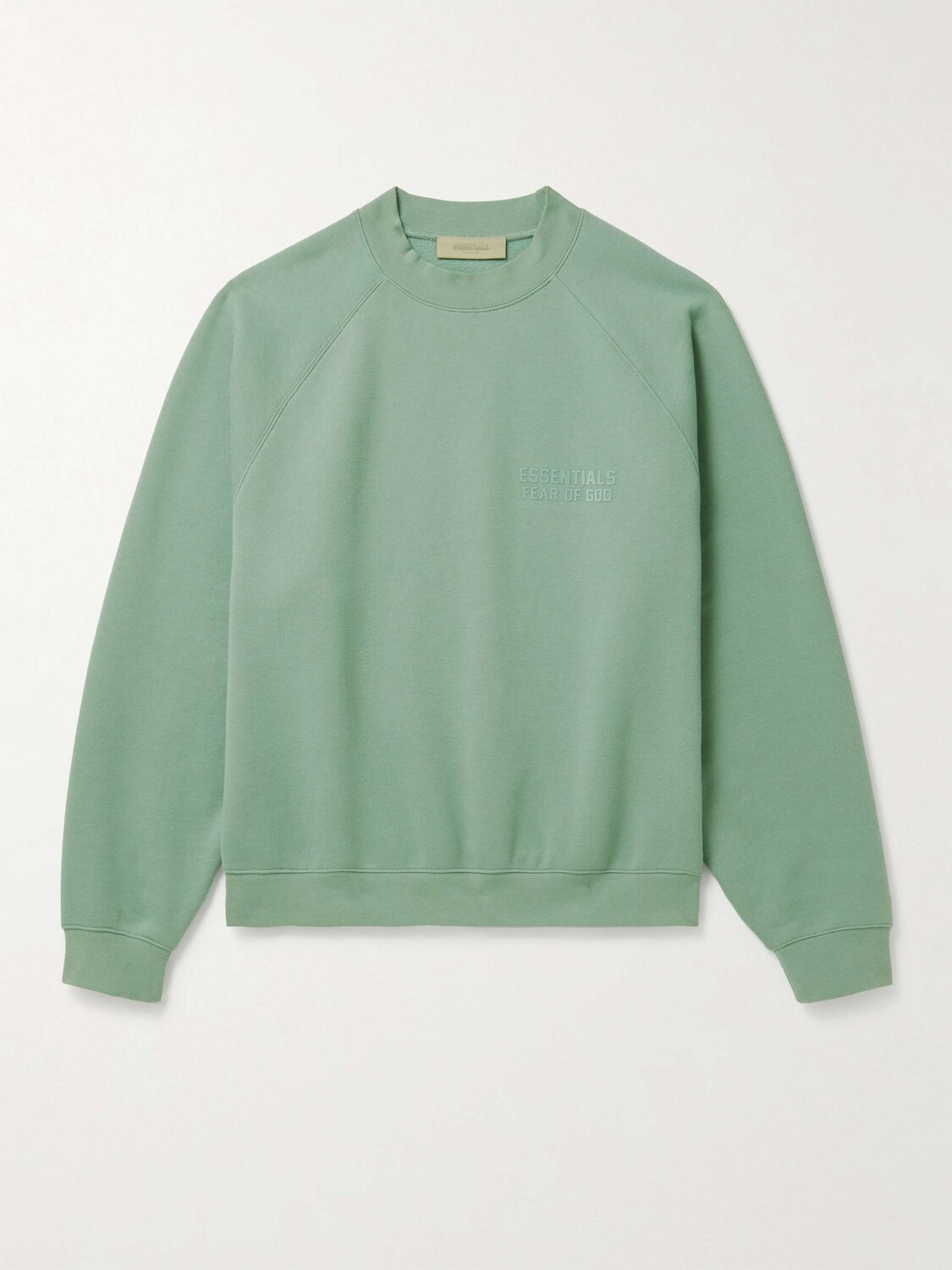 Толстовка из хлопкового джерси с аппликацией логотипа FEAR OF GOD ESSENTIALS, зеленый
Толстовка из хлопкового джерси с аппликацией логотипа FEAR OF GOD ESSENTIALS, зеленый